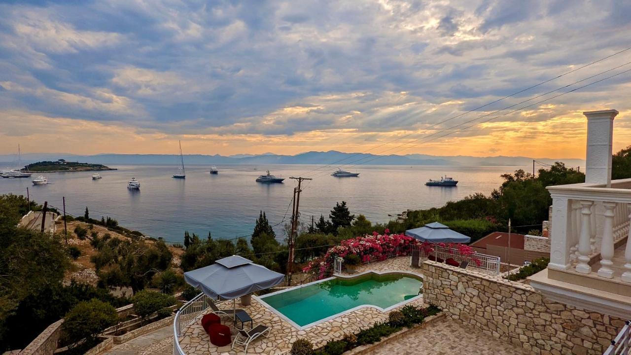 Villa Avgerini Paxos Gaios Bagian luar foto