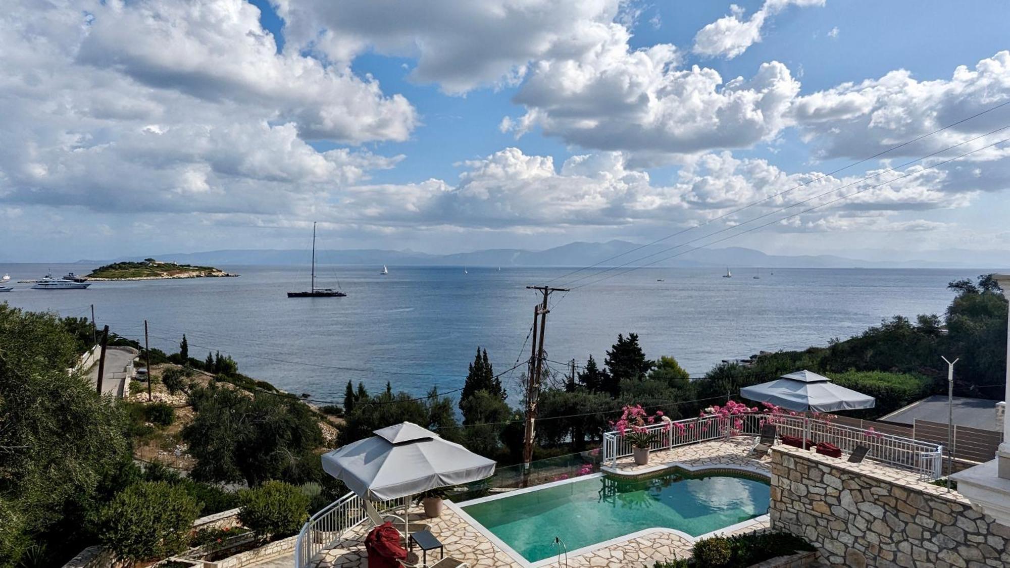 Villa Avgerini Paxos Gaios Bagian luar foto