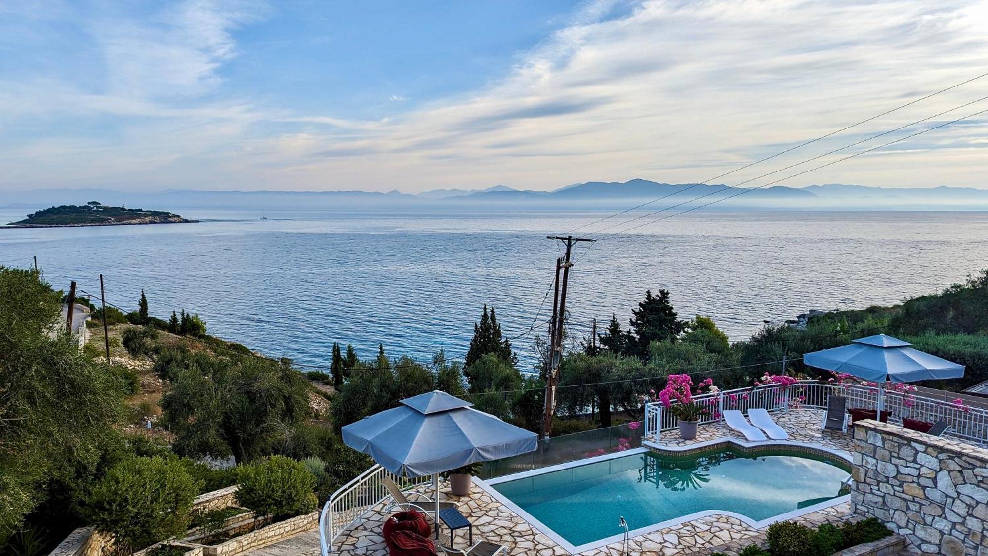 Villa Avgerini Paxos Gaios Bagian luar foto