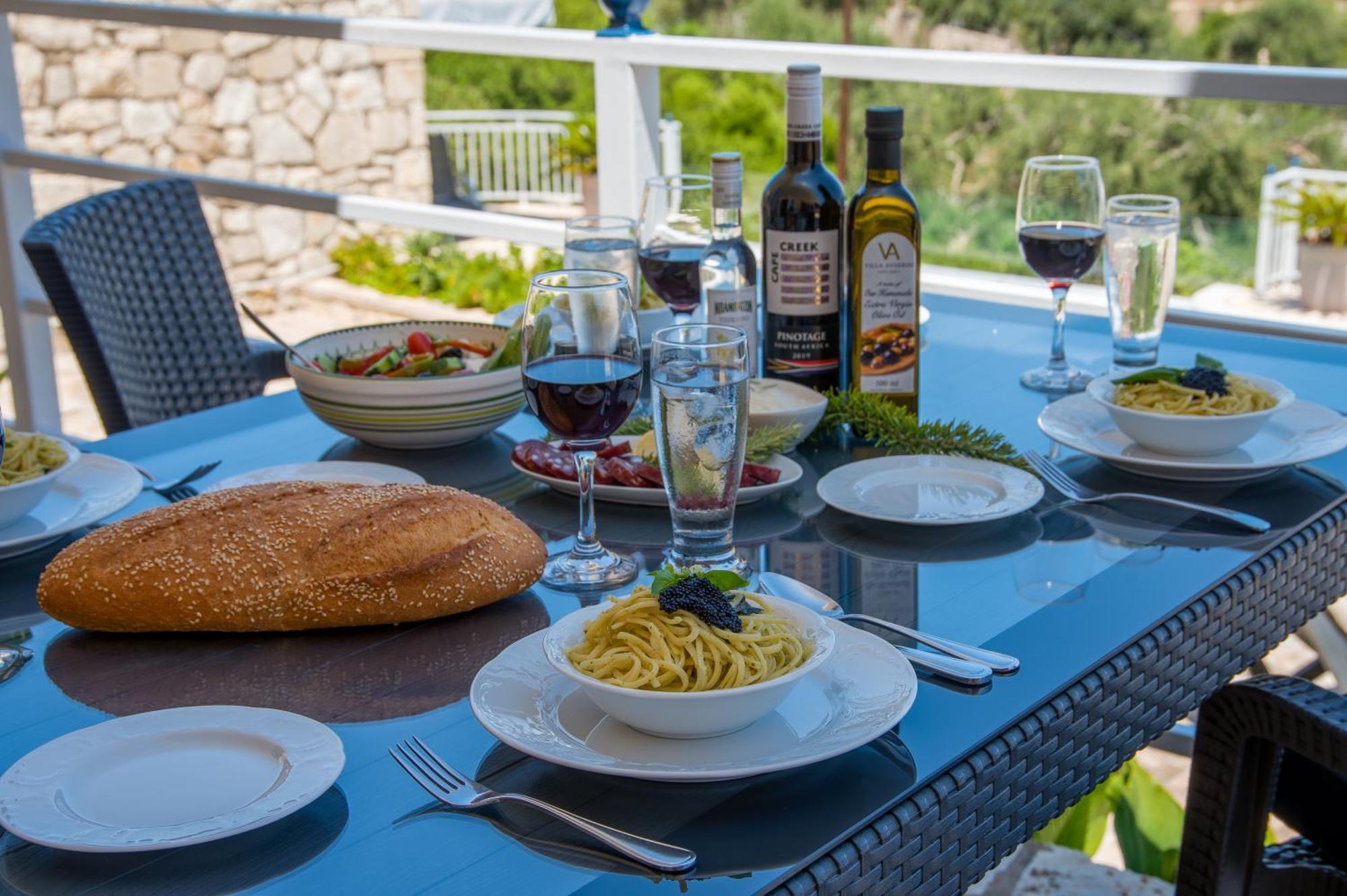 Villa Avgerini Paxos Gaios Bagian luar foto
