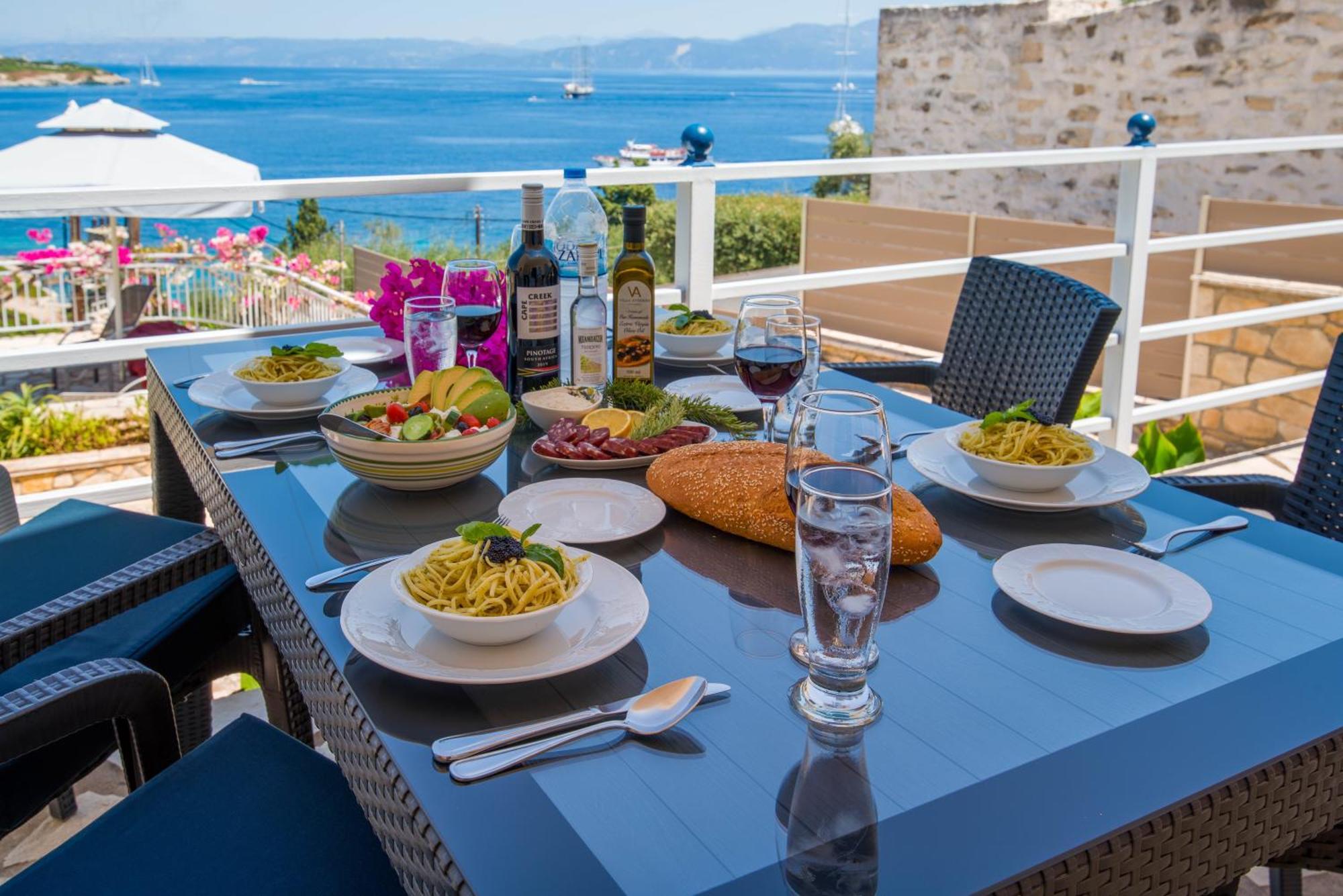 Villa Avgerini Paxos Gaios Bagian luar foto