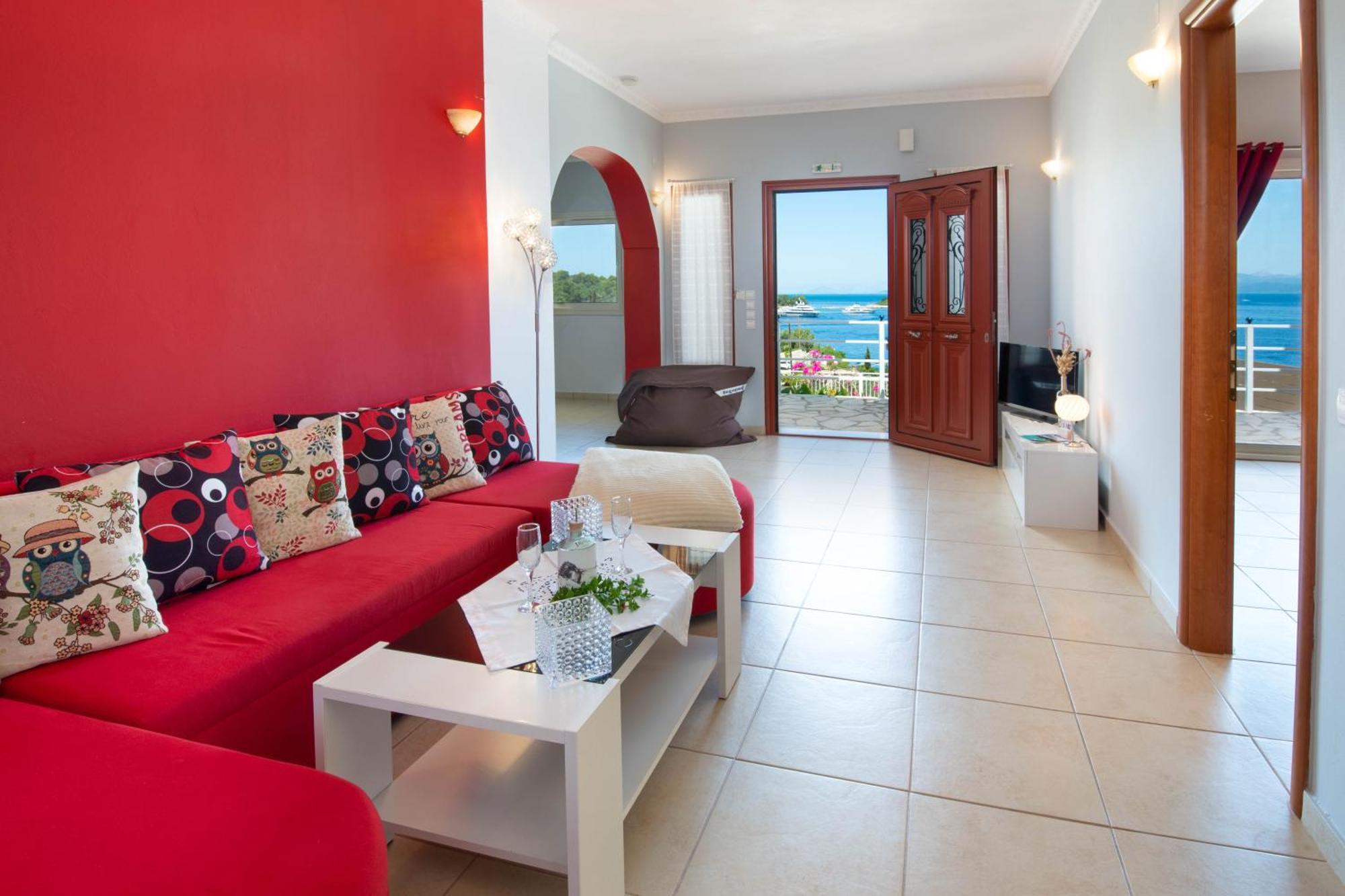 Villa Avgerini Paxos Gaios Bagian luar foto