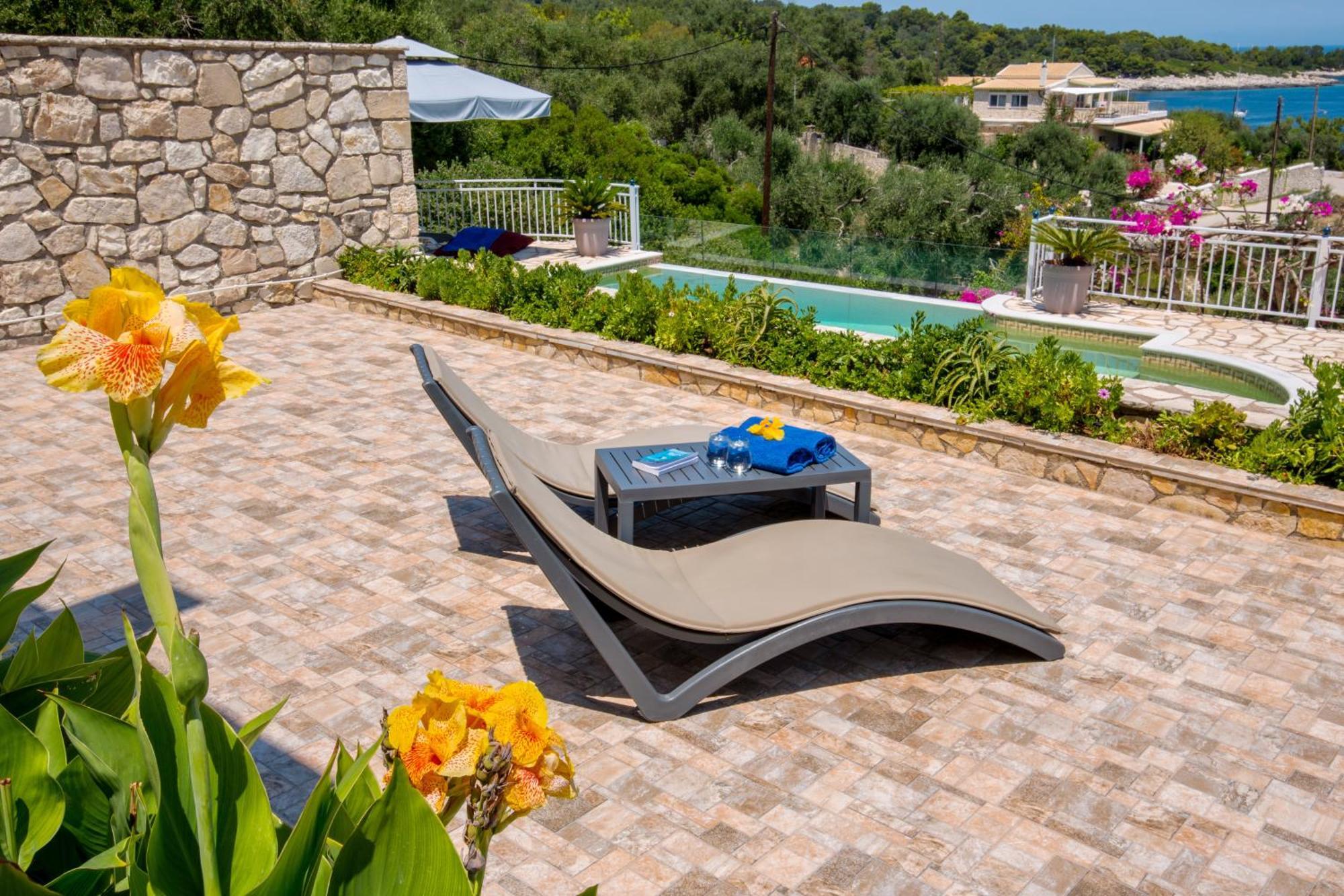 Villa Avgerini Paxos Gaios Bagian luar foto