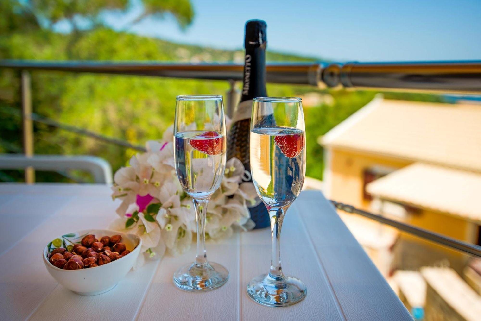 Villa Avgerini Paxos Gaios Bagian luar foto